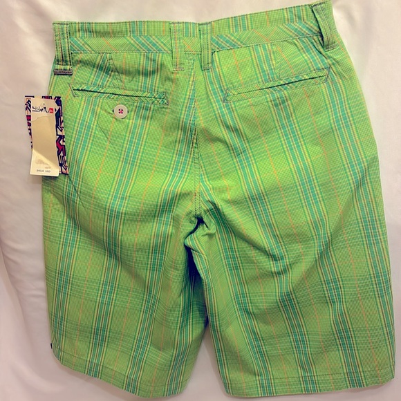 NWT QUICKSILVER MEN’S SHORT SIZE 27 GREEN - Picture 8 of 14